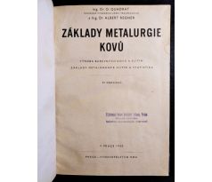 QUADRAT, O. / REGNER, A. Základy metalurgie kovů