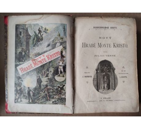 Julius Verne. Nový Hrabě Monte Kristo / 1894