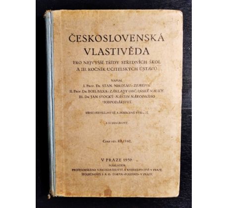 Československá vlastivěda / 1930
