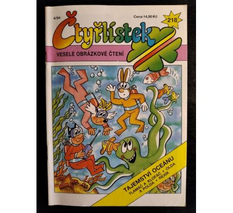 ČTYŘLÍSTEK Tajemství oceánu / č. 218
