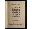 HAŠEK, Osudy dobrého vojáka Švejka za světové války / L. LADA / 1936