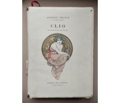 Anatole France. CLIO / litografie Alfons Mucha