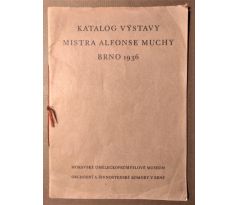 Alfons Mucha. Katalog výstavy Mistra A. M. / Ilustrace, originální kresba, podpis