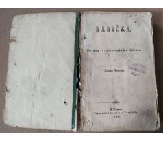 Božena Němcová. Babička / 1. vydání / 1855