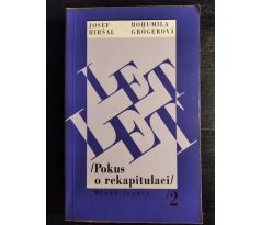 HIRŠAL, J. / GRÖGEROVÁ, B. Let, let. Pokus o rekapitulaci 1960 - 1965 / 2