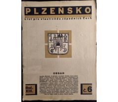 PLZEŇSKO / ROČNÍK XIII. / 1931  / 6.