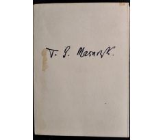 Kniha duší člověka. Stati a rozmluvy T. G. Masaryka o knihách a o četbě / K. SVOLINSKÝ