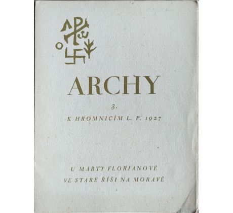 Archy 3. k Hromnicím L. P. 1927 / Michael Florian