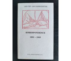 ČEP, J. / ZAHRADNÍČEK, J. Korespondence 1931 - 1943