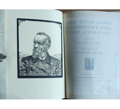 Chalupný, E. Josef Václav Sládek a Lumírovská doba české literatury / Bílek František