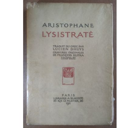 Aristophane. Lysistrate / Kupka František