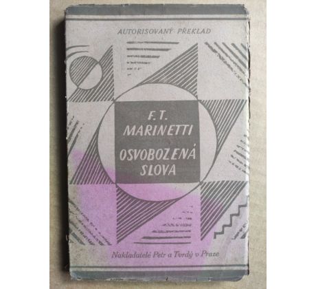 Marinetti, F. T. Osvobozená slova / Josef Čapek