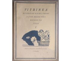 VITRINKA NA KRÁSNÉ KNIHY, VAZBY A JINÉ HEZKÉ VĚCI / 1929