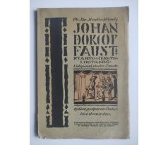 Jindřich Veselý. JOHAN DOKTOR FAUST