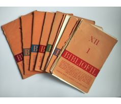 Bibliofil. Časopis pro pěknou knihu a její úpravu - XIII. ročník