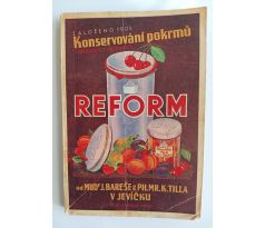 REFORM. Konservování pokrmů