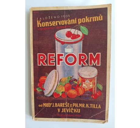 REFORM. Konservování pokrmů