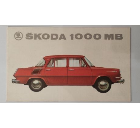 Škoda 1000 MB katalog