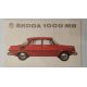 Škoda 1000 MB katalog