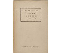Antonín Sova. Pankrác Budecius Kantor / Bouda Cyril / PODPIS