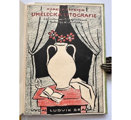 Karel Kappstein. Umělecká litografie. Rudolf Kremlička