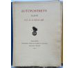 Autoportrety členů SČUG HOLLAR / Kobliha, Bouda, Rambousek, Šimon, Stretti