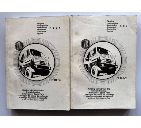 Katalog náhradních dílů Tatra T 815-2