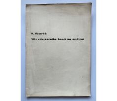 Stanislav Semrád. Vliv rekreačního hnutí na osídlení / Architekt SIA