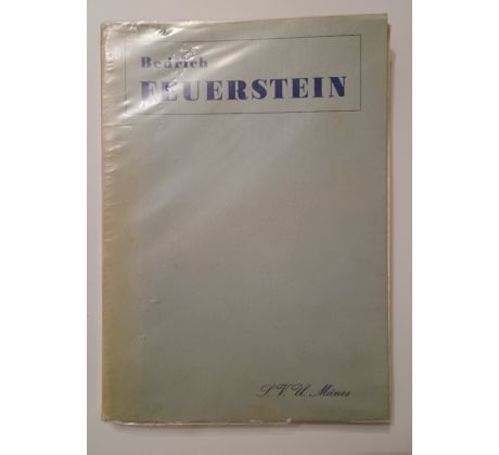 Bedřich Feuerstein / S. V .U. MÁNES (MANES) / 1936