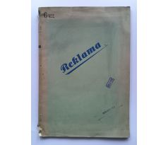 REKLAMA. Sestavil F. SVĚNTÝ / RARITA!