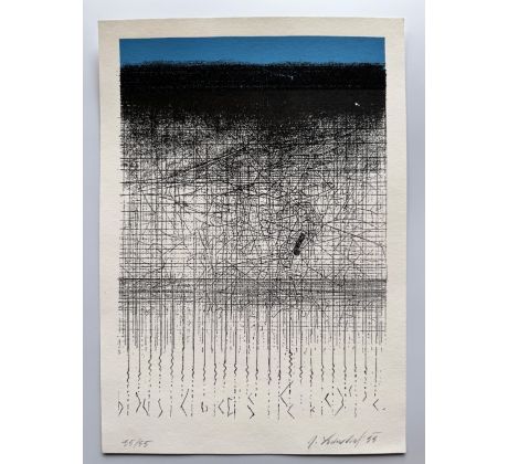 Jiří Lindovský / barevná litografie