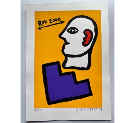 Eduard Halberštát / serigrafie