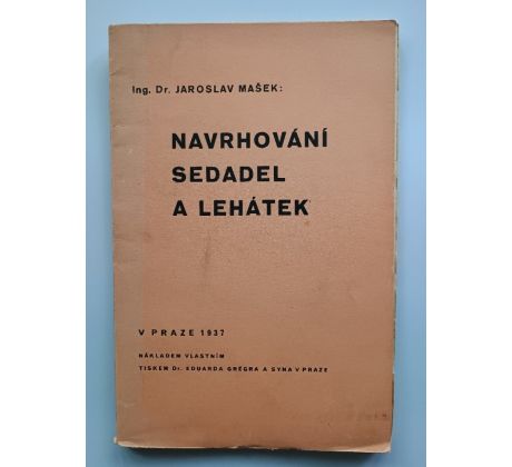 Jaroslav Mašek. Navrhování sedadel a lehátek