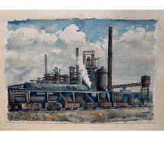 Boušek, M. Industriální motiv / železárny