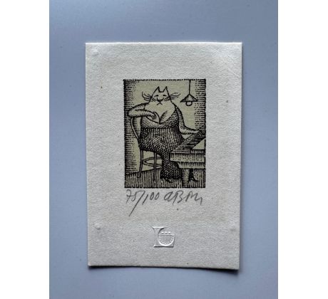 Born Adolf / litografie
