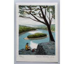 2. Martin Bouda. Barevná litografie