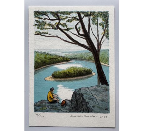2. Martin Bouda. Barevná litografie