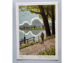 3. Martin Bouda. Barevná litografie