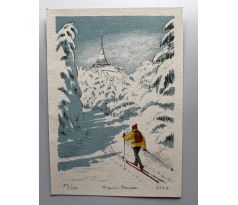 1. Martin Bouda / barevná litografie
