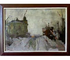 Bedřich Augustin Tkačík / olej na plátně