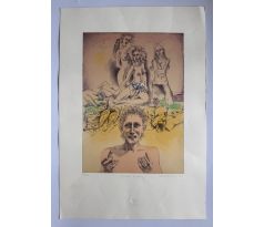 Petra Oriešková / barevná litografie