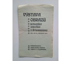 Výstava obrazů Bohumíra Jaroňka ve Štramberku 1903