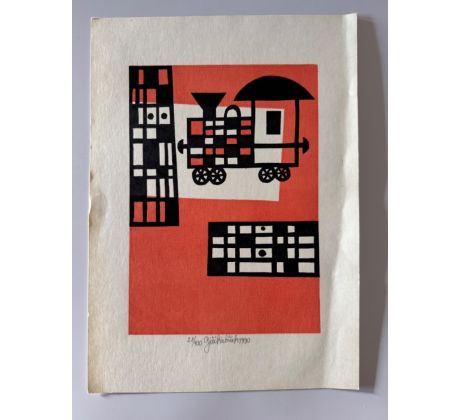8. Jiří Kubíček / linoryt