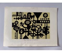 9. Jiří Kubíček / linoryt