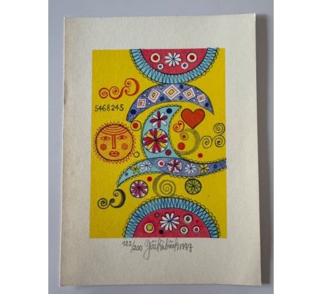 11. Jiří Kubíček / barevná litografie