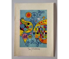 12. Jiří Kubíček / barevná litografie