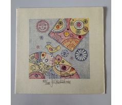 13. Jiří Kubíček / barevná litografie