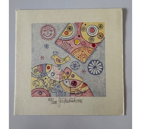 13. Jiří Kubíček / barevná litografie