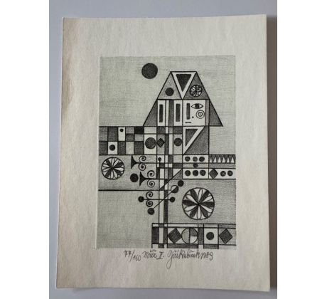 14. Jiří Kubíček / litografie