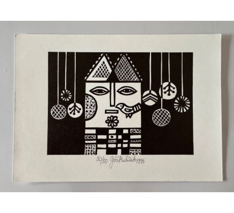 20. Jiří Kubíček / linoryt